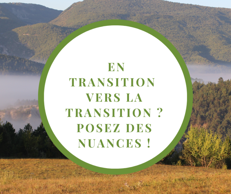 Reconversion pro et Transition