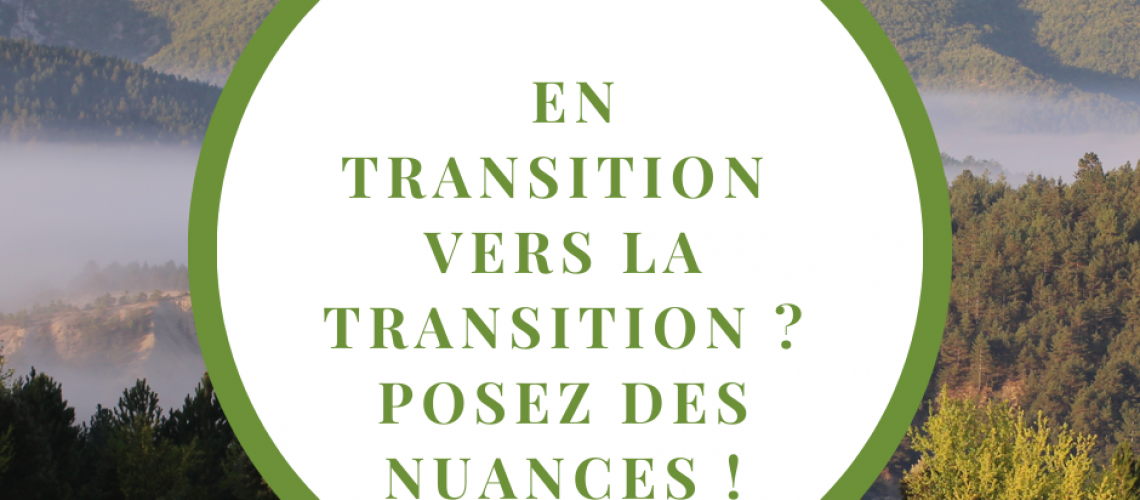 Reconversion pro et Transition